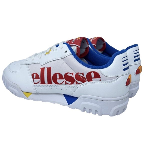 Ellesse Men’s Tanker LO OG LTHR AF White Athletic Sneakers Lace Up Shoes 7 New - Picture 8 of 12